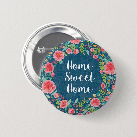 Wie Frida VII | Zuhause-Bonbon-Zuhause Button (Vorne & Hinten)