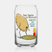 Wie Fries wirklich aus Kartoffeln gemacht werden Dosenglas (Vorderseite)