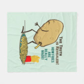 Wie Fries wirklich gemacht werden Fleecedecke (Vorderseite (Horizontal))