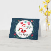 Wie fröhlich kissengeschenk für die Ehefrau eines  Karte (Gelbe Blume)