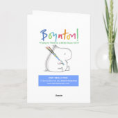 WIE FÜHLE ICH WIRKLICH Boynton? Karte (Rückseite)