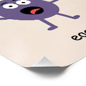 Wie fühlen Sie sich heute? Emotion Poster für Kind (Ecke)