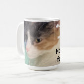 Wie fühlen Sie sich? Kaffeetasse (Vorderseite Links)