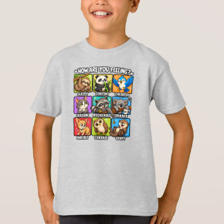 Wie fühlen Sie sich? Tierstimmungen T-Shirt