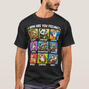 Wie fühlen Sie sich? Tierstimmungen! T-Shirt