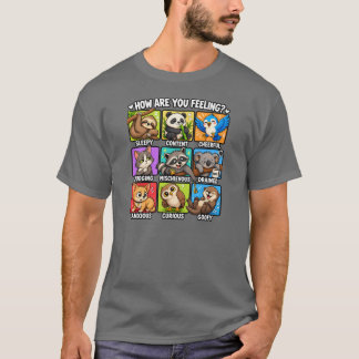 Wie fühlen Sie sich? Tierstimmungen T-Shirt