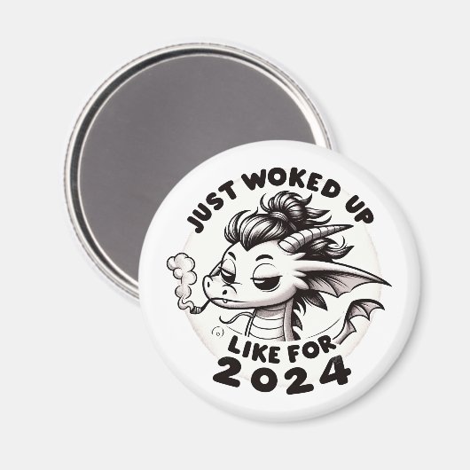 wie für 2024 magnet (Vorderseite/Rückseite)