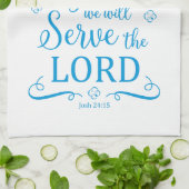 "Wie für mich und mein Haus" Küchenwäsche Teetüche Geschirrtuch (Gefaltet)