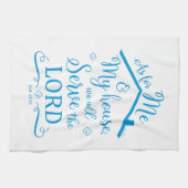 "Wie für mich und mein Haus" Küchenwäsche Teetüche Geschirrtuch (Horizontal)