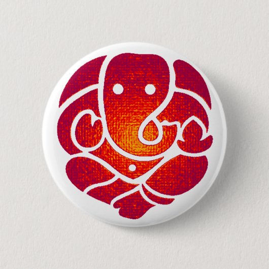 WIE GANESH DARSTELLT BUTTON (Vorderseite)
