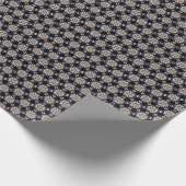 Wie Gänseblümchen-Muster-Packpapier Geschenkpapier (Ecke)