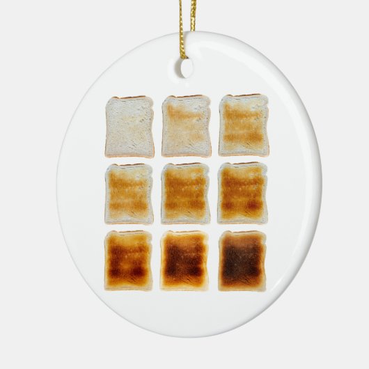 Wie gefällt dir dein Toast? Keramik Ornament (Links)