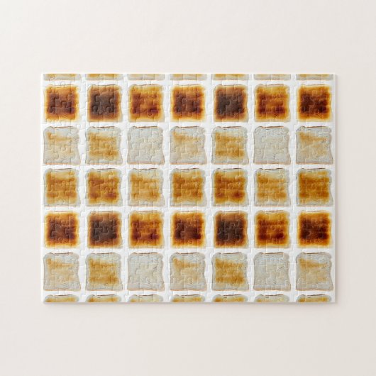 Wie gefällt dir dein Toast? Puzzle (Horizontal)
