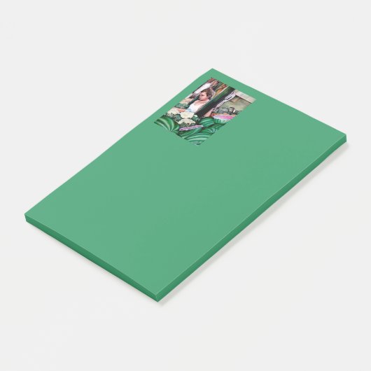 Wie gefällt dir diese Melone? Post-it Klebezettel (angewinkelt)