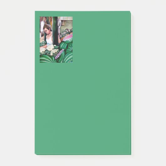 Wie gefällt dir diese Melone? Post-it Klebezettel (Vorderseite)