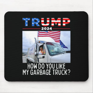 Wie gefällt Ihnen mein Garge Truck Voting Trump El Mousepad