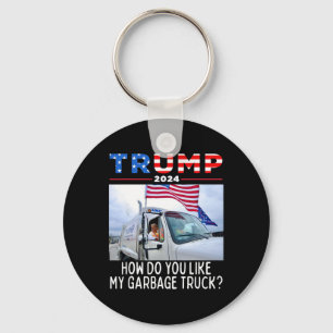 Wie gefällt Ihnen mein Müllwagen, der für Trump 20 Schlüsselanhänger