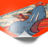 Wie gefiel Ya der Loop, Joe! Fotodruck (Ecke)