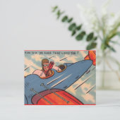 Wie gefiel Ya der Loop, Joe! Postkarte (Stehend Vorderseite)