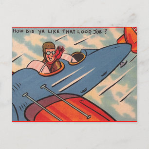 Wie gefiel Ya der Loop, Joe! Postkarte