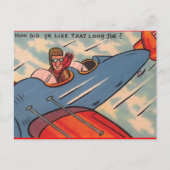 Wie gefiel Ya der Loop, Joe! Postkarte (Vorderseite)