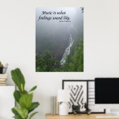 Wie Gefühle klingen Poster (Heimbüro)
