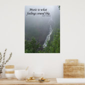 Wie Gefühle klingen Poster (Küche)