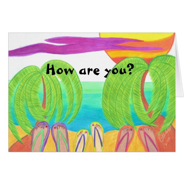 Wie geht es dir? (Vorderseite (Horizontal))