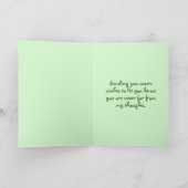 Wie geht es dir? Denken Karte (Innenseite)