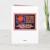 Wie geht es dir? Denken Karte (Rückseite)