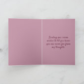 Wie geht es dir? Denken Karte (Innenseite)