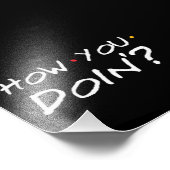 Wie geht es dir? fotodruck (Ecke)