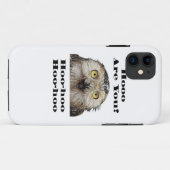 Wie geht es dir? Owl Wer bist du? Case-Mate iPhone Hülle (Rückseite (Horizontal))