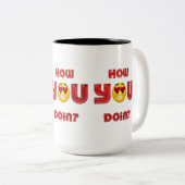 Wie geht es dir? zweifarbige tasse (VorderseiteRechts)
