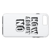Wie geht es mit Nein? Case-Mate iPhone Hülle (Rückseite (Horizontal))