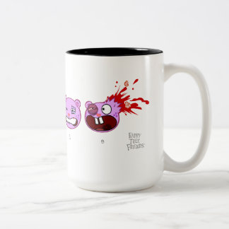 Wie geht Ihr Tag? Zweifarbige Tasse