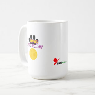 Wie geht's dir? – Lustiger Hunde-Liebhaber Hallowe Kaffeetasse