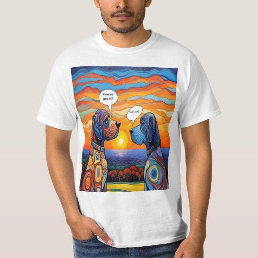 Wie geht's dir T-Shirt (Vorderseite)