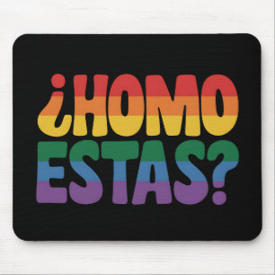 Wie geht's Lustiger Spanischer Mexikanischer Schwu Mousepad