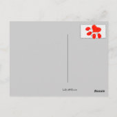 Wie geht's mit Cartoon Cat Postcard? Postkarte (Rückseite)