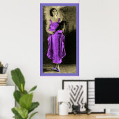 Wie geknickt bin ich poster (Heimbüro)