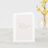 Wie Gesimst, aber mehr Papieren Karte (Gelbe Blume)