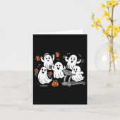 Wie Ghost Gym Halloween Shirt Fitness Weig Karte (Gelbe Blume)