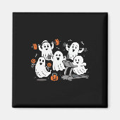 Wie Ghost Gym Halloween Shirt Fitness Weig Magnet (Vorne)