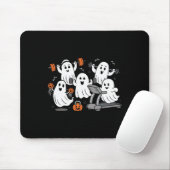 Wie Ghost Gym Halloween Shirt Fitness Weig Mousepad (Mit Mouse)