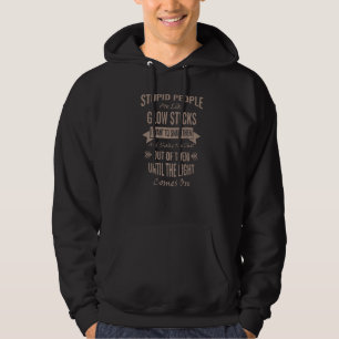 Wie Glow Sticks Sarcastic Funny Offensive Erwachse Hoodie