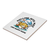 Wie glückliche Jungtiere in den Mai rollen - Niedl Fliese (Seite)