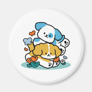 Wie glückliche Jungtiere in den Mai rollen - Niedl Magnet