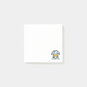 Wie glückliche Jungtiere in den Mai rollen - Niedl Post-it Klebezettel