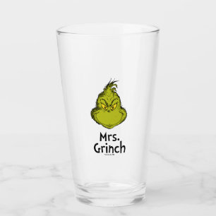 Wie Grinch Stole Weihnachten   Frau Grinch Glas